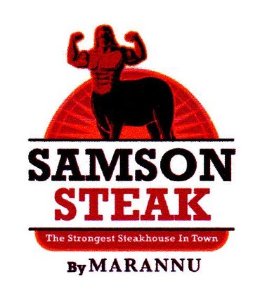 Trademark SAMSON STEAK DAN LOGO