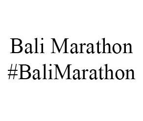 Trademark Bali Marathon #BaliMarathon