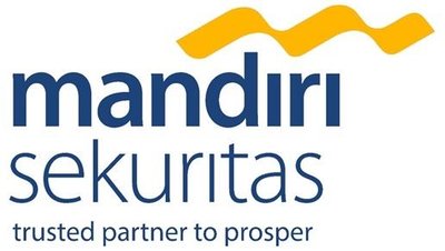 Trademark MANDIRI SEKURITAS trusted partner to prosper + Logo