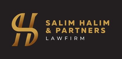 Trademark SALIM HALIM & PARTNERS LAWFIRM DAN LOGO