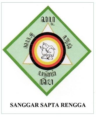 Trademark SANGGAR SAPTA RENGGA +logo/simbol dan huruf jawa sapta, darma, nafsu, budi, pakarti