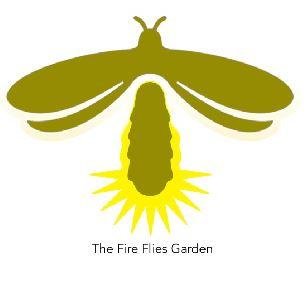 Trademark THE FIRE FLIES GARDEN + LUKISAN / LOGO