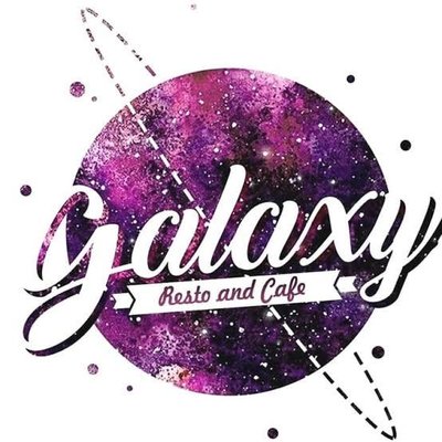 Trademark 'Galaxy' kata benda dalam bahasa inggris yang artinya 'tata surya'; 'resto' kata benda bahasa inggris
Merek Kata dan Lukisan

yang artinya 'tempat makan'; 'and' kosakata dalam bahasa inggris yang artinya 'dan'; 'cafe' kosakata