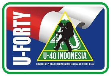 Trademark U-FORTY U-40 INDONESIA KOMUNITAS PENDAKI GUNUNG USIA 40 THN KE ATAS & Lukisan