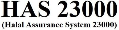 Trademark HAS 23000 (Halal Assurance System 23000)