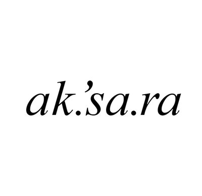 Trademark ak.´sa.ra + Logo