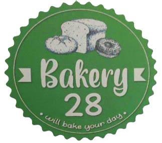 Trademark Bakery 28, will bake your day + logo