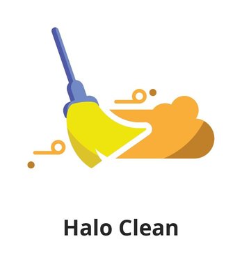 Trademark HALO CLEAN + LOGO