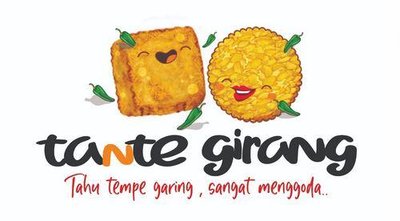 Trademark TANTE GIRANG tahu tempe garing, sangat menggoda + GAMBAR