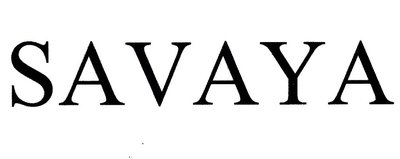 Trademark SAVAYA