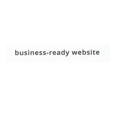 Trademark business-ready website