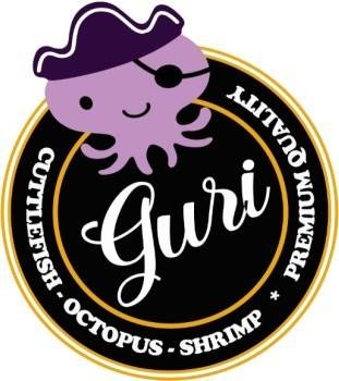 Trademark GURI CUTTLEFISH OCTOPUS SHRIMP PREMIUM QUALITY dan logo