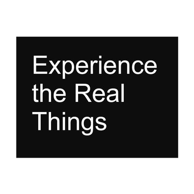 Trademark Experience the Real Things