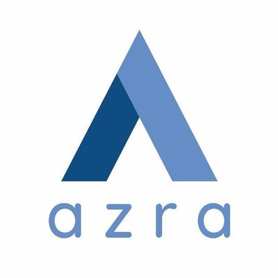 Trademark azra + logo