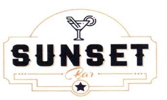 Trademark SUNSET BAR + LOGO