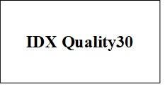 Trademark IDX Quality30