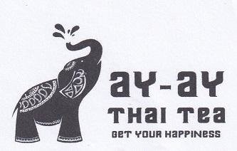 Trademark AY-AY THAI TEA Get Your Happiness