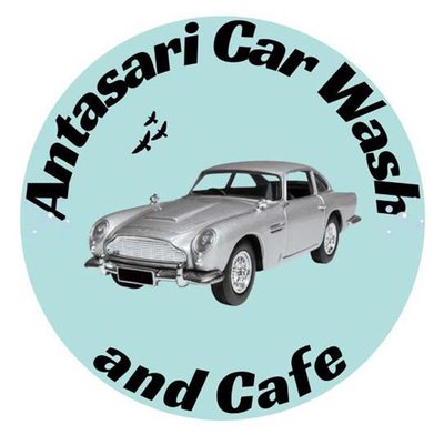 Trademark Antasari Car Wash and Cafe + Lukisan