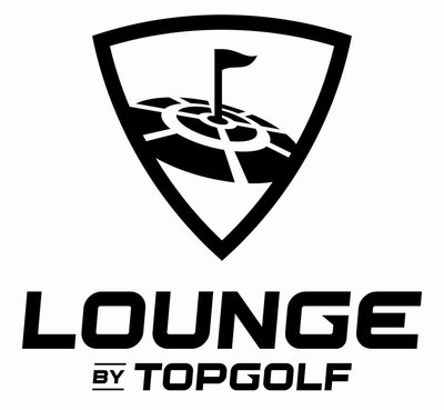 Trademark LOUNGE BY TOPGOLF & Enlarged Shield on Top Design