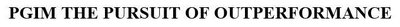 Trademark PGIM THE PURSUIT OF OUTPERFORMANCE