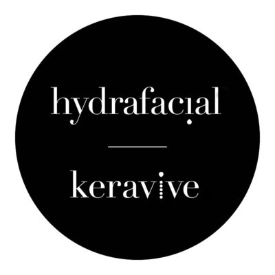 Trademark hydrafacial keravive + logo