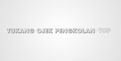 Trademark TUKANG OJEK PENGKOLAN - TOP