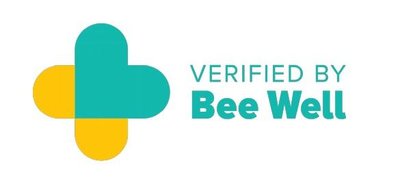 Trademark VERIFIED BY BEE WELL + Logo