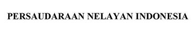 Trademark PERSAUDARAAN NELAYAN INDONESIA