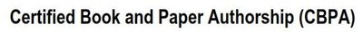 Trademark Certified Book and Paper Authorship (CBPA)