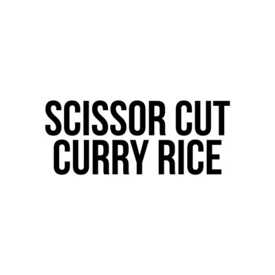 Trademark Scissor Cut Curry Rice