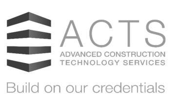 Trademark ACTS+Advanced Construction Technology Services+Logo