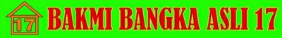 Trademark BAKMI BANGKA ASLI 17 DAN LOGO