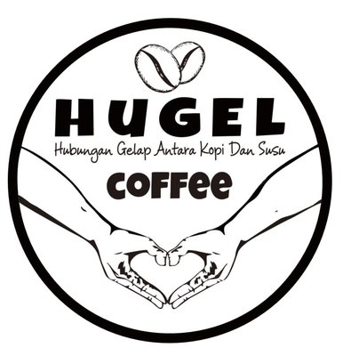 Trademark HUGEL COFFEE + LUKISAN