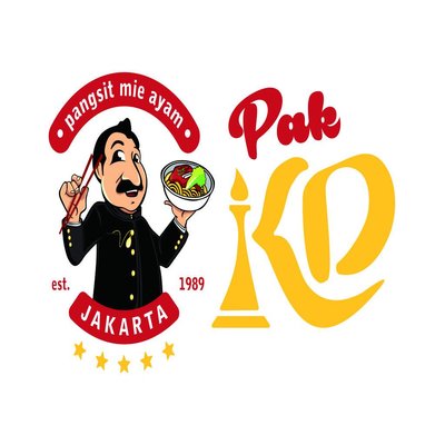 Trademark Pangsit Mie Ayam Jakarta Pak KD + logo/lukisan