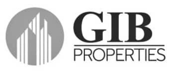 Trademark GIB PROPERTIES + logo