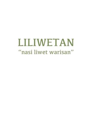 Trademark LILIWETAN