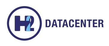 Trademark H2 DATACENTER + LOGO