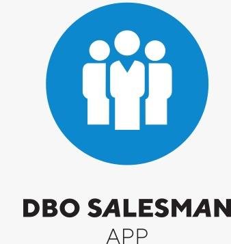 Trademark DBO SALESMAN APP + Logo