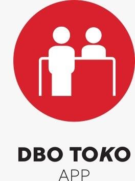 Trademark DBO TOKO APP + Logo