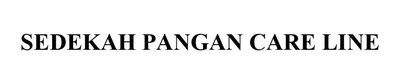 Trademark SEDEKAH PANGAN CARE LINE