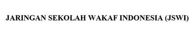 Trademark JARINGAN SEKOLAH WAKAF INDONESIA (JSWI)