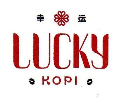 Trademark LUCKY KOPI + logo