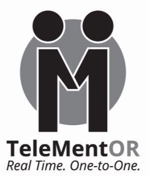 Trademark TeleMentOR Real Time. One-to-One.