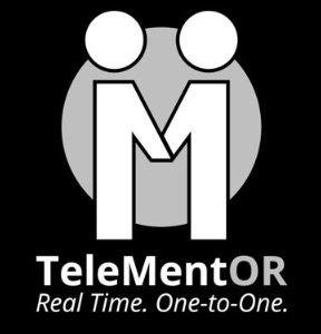 Trademark TeleMentOR Real Time. One-to-One.