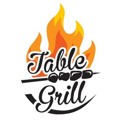 Trademark Table Grill + Lukisan