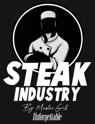 Trademark STEAK INDUSTRY By Master Grill Unforgettable + Lukisan