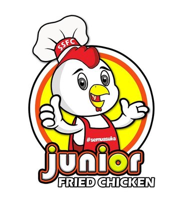 Trademark JUNIOR FRIED CHICKEN DAN LOGO