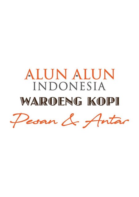 Trademark ALUN ALUN INDONESIA WAROENG KOPI Pesan & Antar