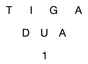 Trademark TIGA DUA 1