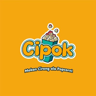 Trademark cipok Makan Cireng ala Popcorn!